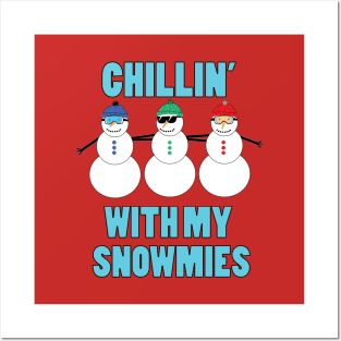 Snowmies Posters and Art